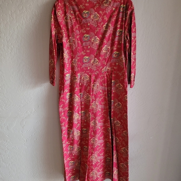 The Territory Ahead Red floral midi dress size 6 - Picture 4 of 4